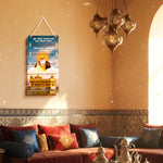 Guru Nanak Dev Ji Wooden Wall Hanging (9×18 inch)| Love Craft Gifts 