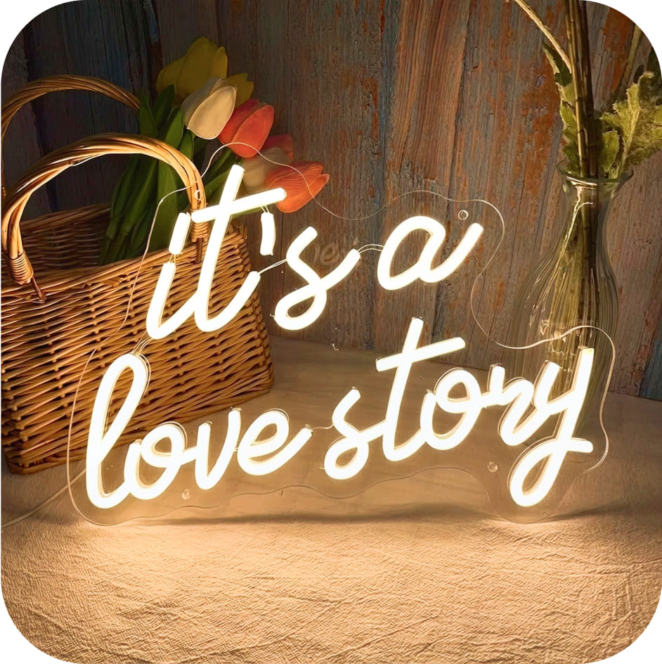 Love Craft Gifts | Neon | Collection – Personalized Neon Signs with Custom Name and LED Wall Lights for Home Decor and Events
