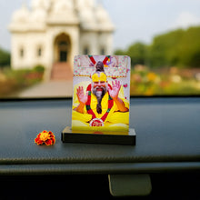 Premanand Ji Maharaj Car Dashboard Acrylic Frame
