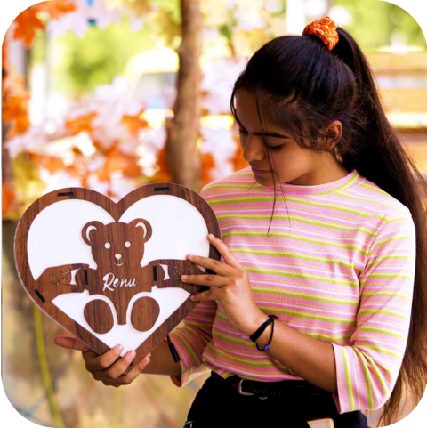 Love Craft Gifts | Talking Heart | Collection – Personalized Talking Heart Gifts with Custom Audio Messages and LED Lighting for Romantic and Special Occasions
