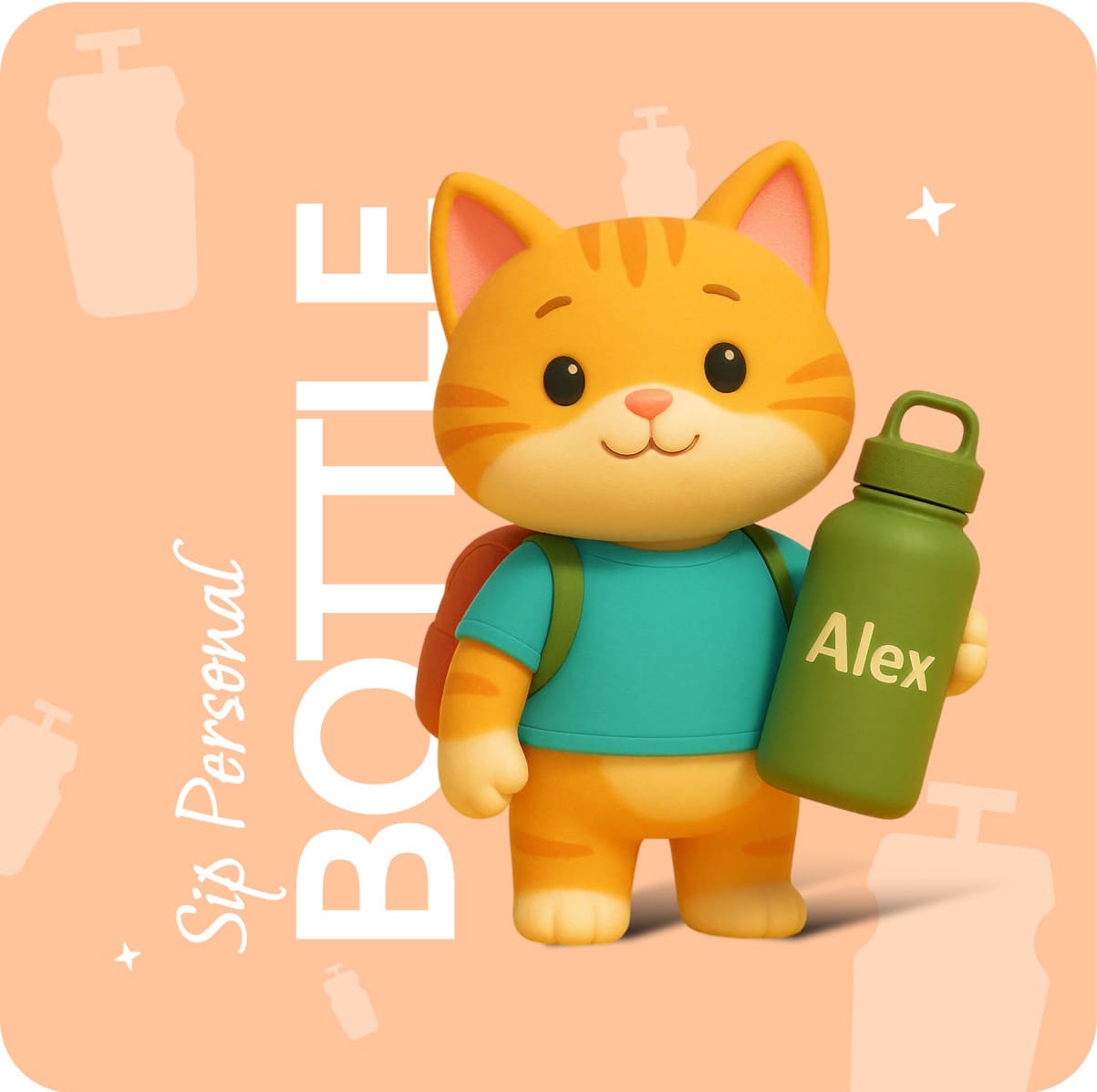 Love Craft Gifts | Temperature Water Bottle | Collection – Personalized LED Temperature Display Bottles and Custom Name Thermo Bottles for Kids and Adults
