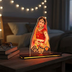 Personalized Wifey Acrylic Photo Lamp (5×7 Inch) | Love Craft Gifts