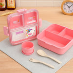 Personalized Unicorn Lunchbox with Spoon & Container – Pink, Blue, Green | Love Craft Gifts