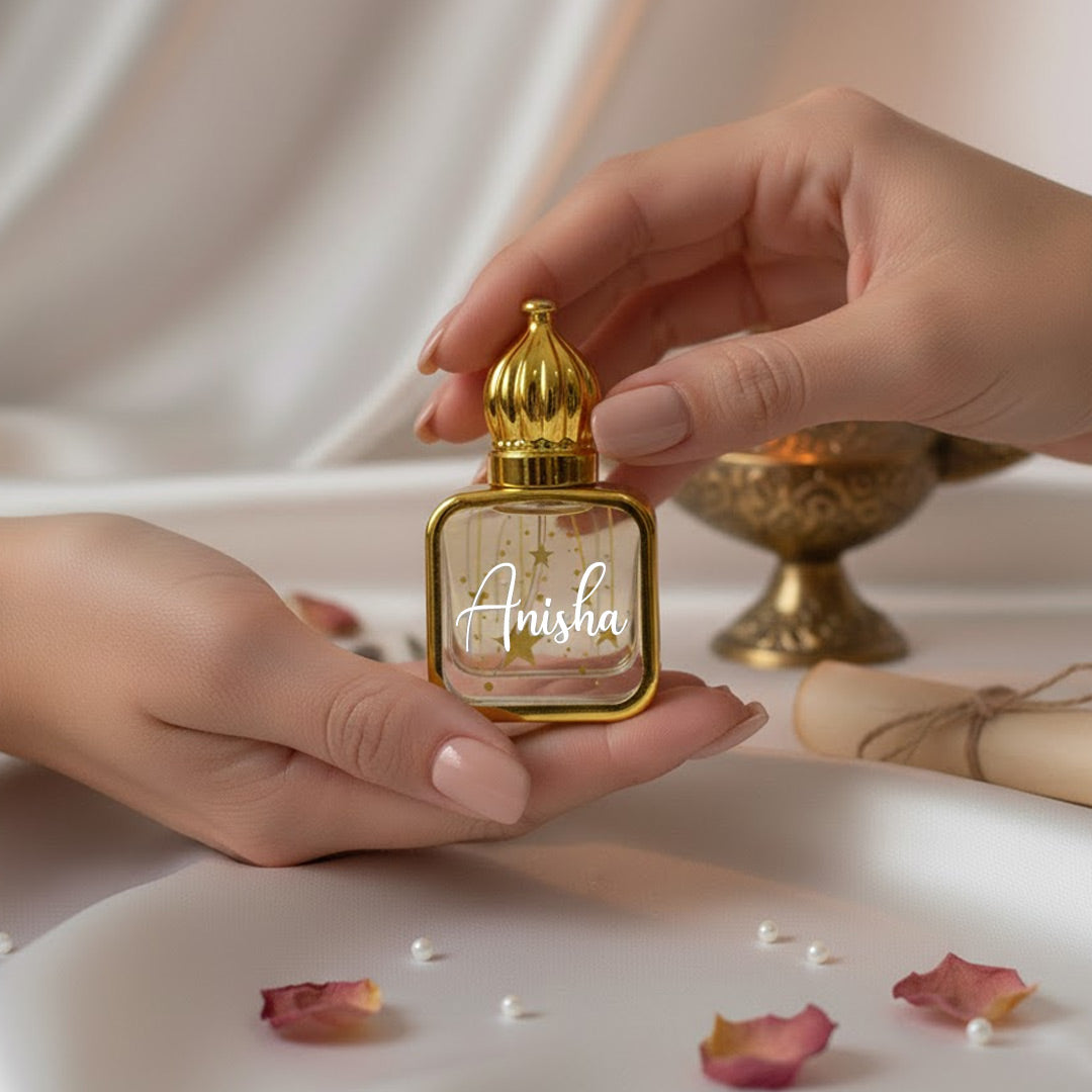 Personalized Ittar Bottle with Gucci Flora–Inspired Fragrance | Love Craft Gifts