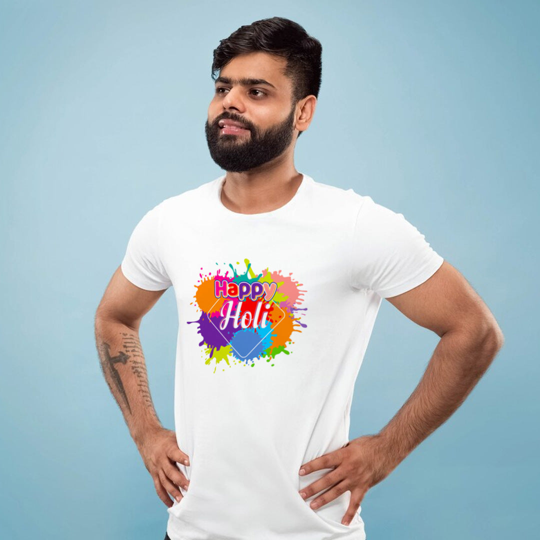 Custom Holi T-shirt 2025