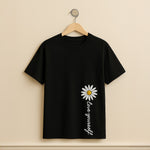Love Yourself Daisy T-Shirt – Minimal Floral Self-Love Tee | Love Craft Gifts