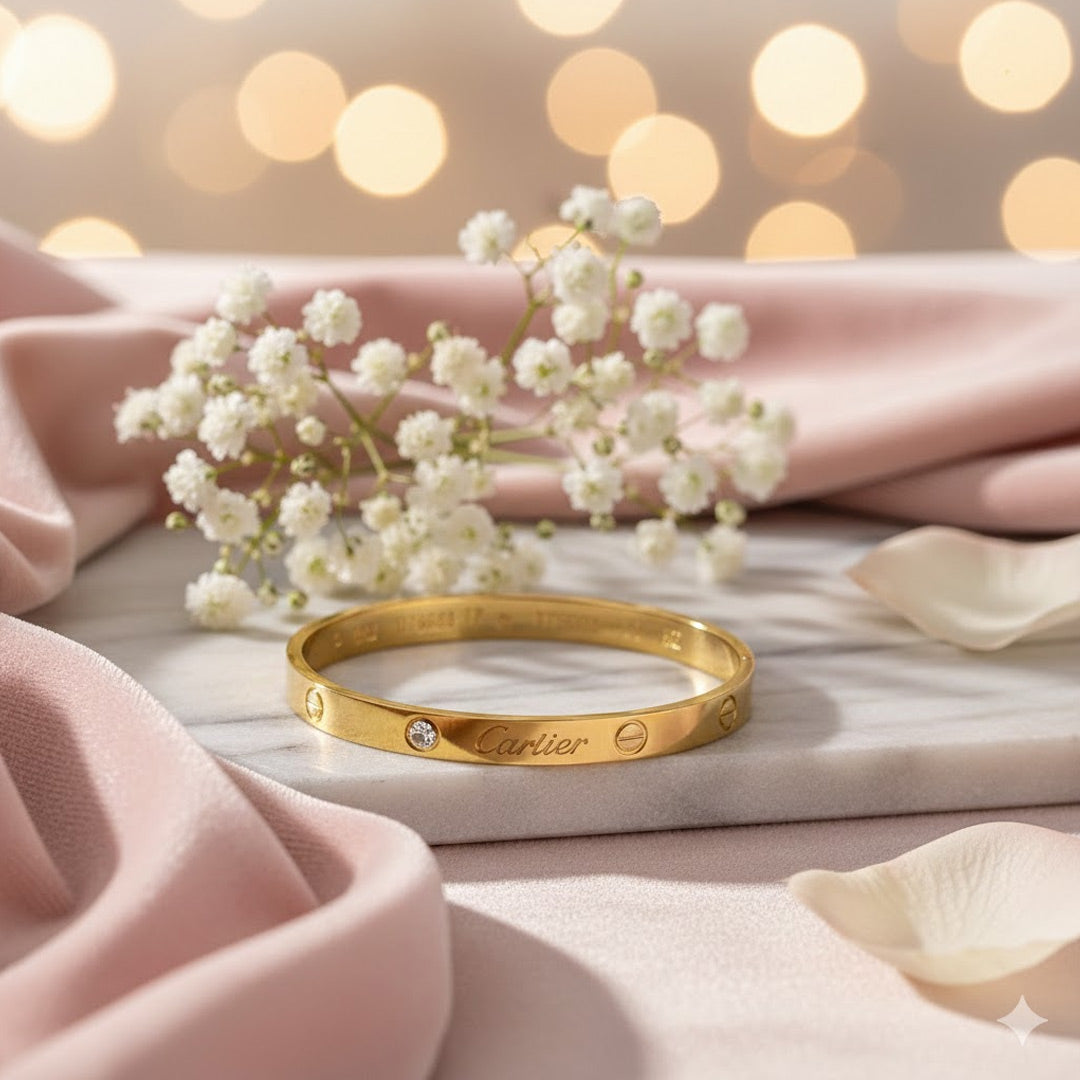 Personalized Initial Gold Bracelet for Women | Love Craft Gifts