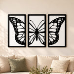 Modern Butterfly 3-Piece Wall Frame Décor | Love Craft Gifts™