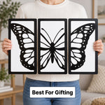 Modern Butterfly Silhouette Wall Frames for Home | Love Craft Gifts™