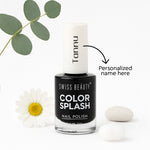 Custom Name Nail Polish – Personalized Swiss Beauty Color Splash | Love Craft Gifts