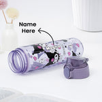 Kuromi Purple Water Bottle for Kids – 600ml Leak-Proof Sipper | Love Craft Gifts