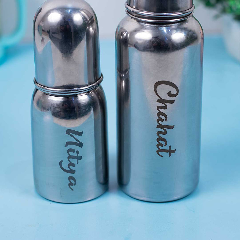 Personalized Kids Feeder / Stainless Steel Baby Bottle for Infant 