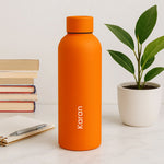 Personalized Orange Gift Set – Custom Diary, Red Pen & Bottle Combo in Premium Box | Love Craft Gifts