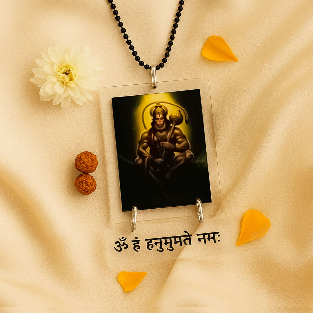 Hanuman Ji Car Hanger – 2×3" | Love Craft Gifts