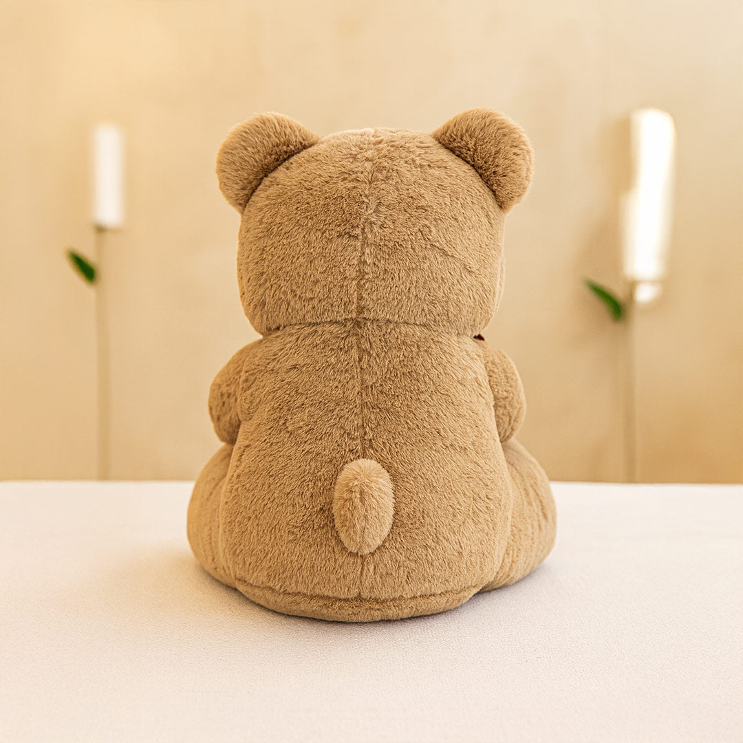 Hug-Me Rose Teddy Plush (2 Colors) | Love Craft Gifts