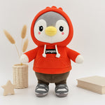 Penguin Hoodie Plush Toys – Set of 3 Cute & Cozy Stuffed Penguins | Love Craft Gifts