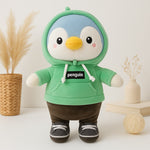 Penguin Hoodie Plush Toys – Set of 3 Cute & Cozy Stuffed Penguins | Love Craft Gifts
