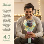 Customized Wild Stone Perfume Bouquet – With Name & Illustrated Photo | Premium Gift Bouquet