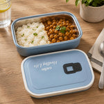 Personalized CELLO Fresh Pack 700ml Stainless Steel Insulated Lunch Box with Custom Name | Airtight Microwave Safe Tiffin Box for Kids, Office & Travel Use | Love Craft Gifts™