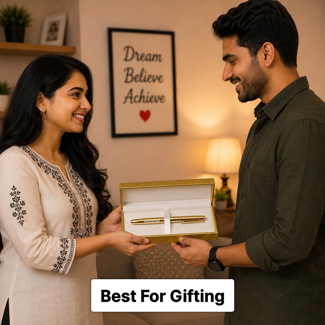Personalized Color Pen with Name | Elegant Gift Box
