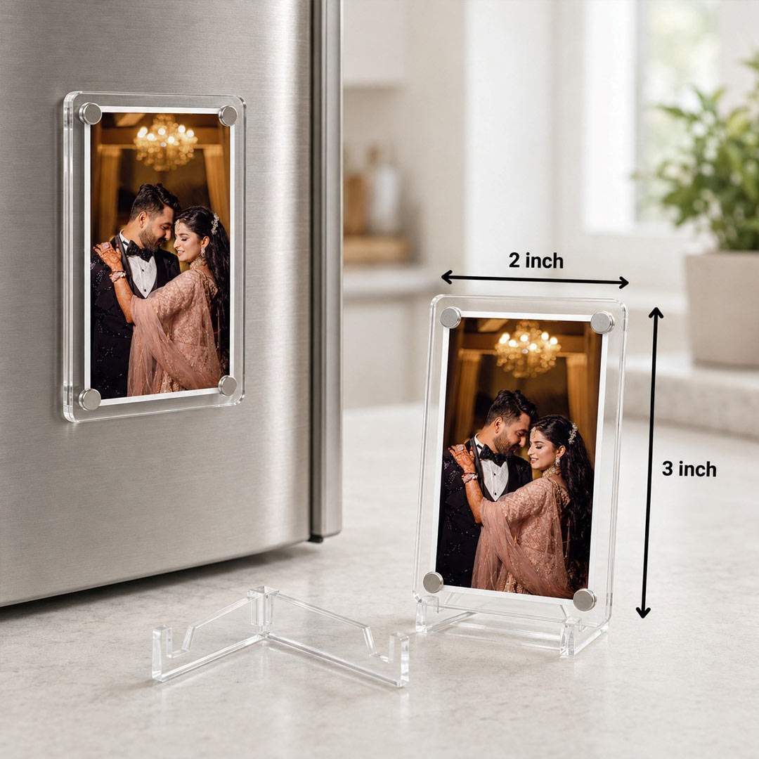 Personalized Couple Picture Magnet Custom Photo Gift for Husband Wife | Love Craft Gifts™