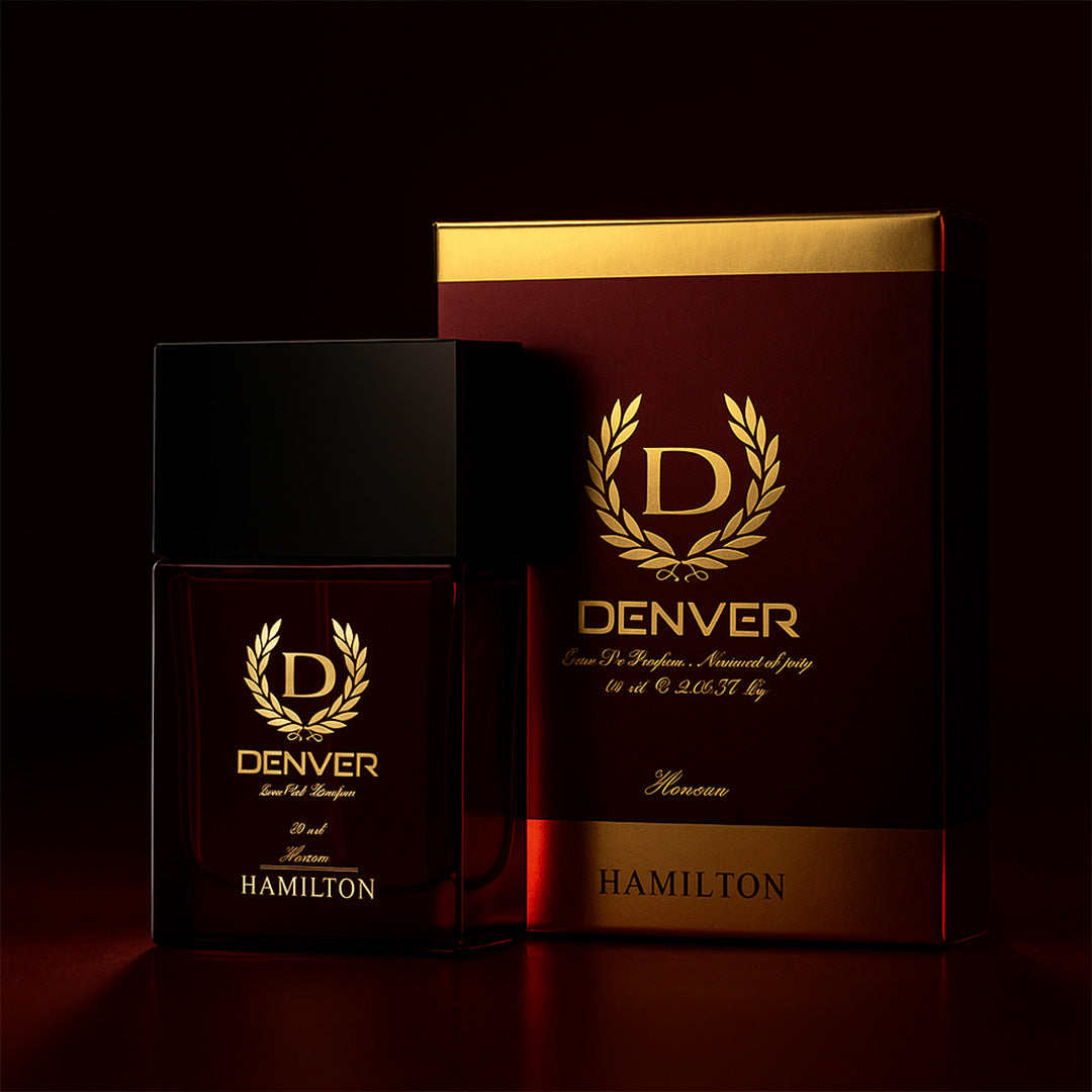 Personalized Denver-Style Perfume Bottle – Hamilton Edition | Love Craft Gifts