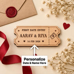Personalized First Date Gift for Couple | Love Craft Gifts™