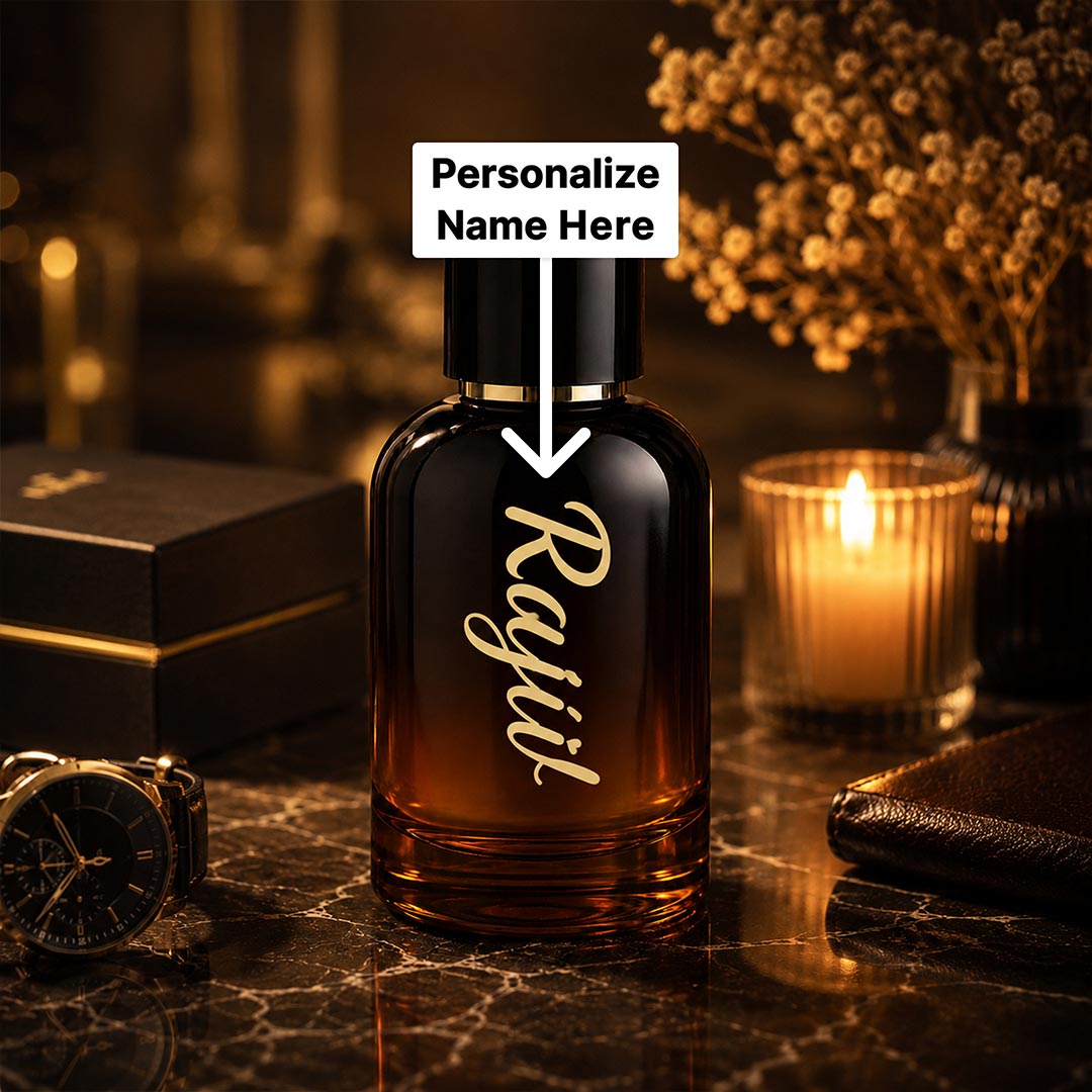 Personalized Gabru Legend Perfume | Custom Name Printed Bottle | Premium Men's Perfume Gift | Love Craft Gifts™
