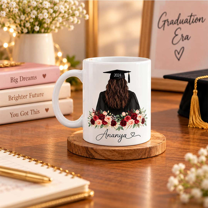 Personalized Graduation Name Mug 250ml | Custom Graduate Gift | Love Craft Gifts™