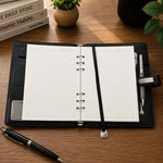 Personalized Leatherette Diary & Pen Gift Box | Custom Name Corporate Gift for Professionals | Love Craft Gifts™