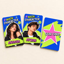 Personalized Main Character Photo Card | Custom Name Star Card | Love Craft Gifts™