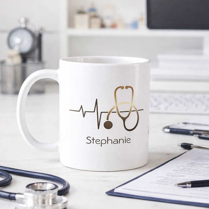 Personalized Medical Ceramic Mug | Gift for Doctors | Love Craft Gifts™