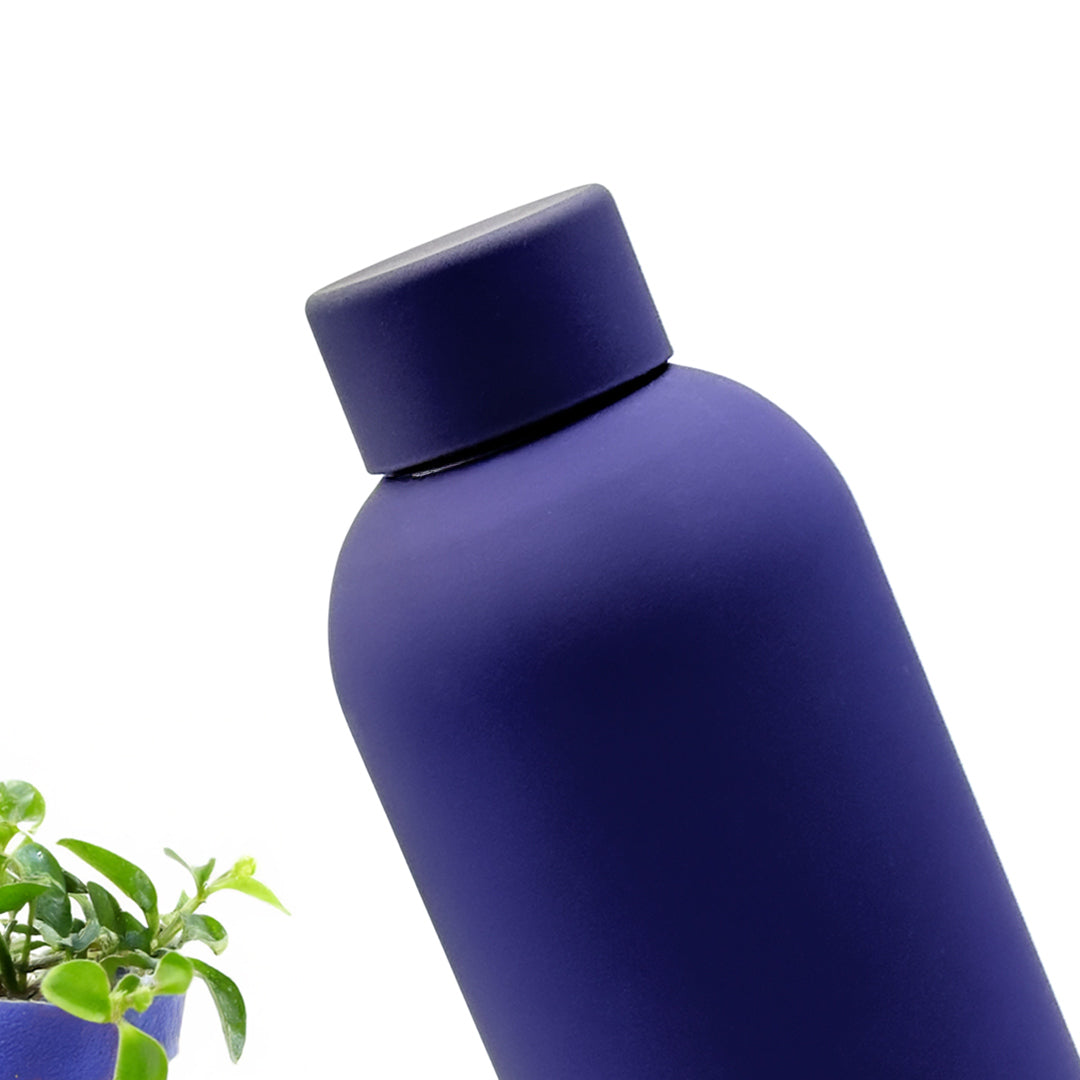 Personalized Navy Blue  water Bottle| Love Craft Gifts