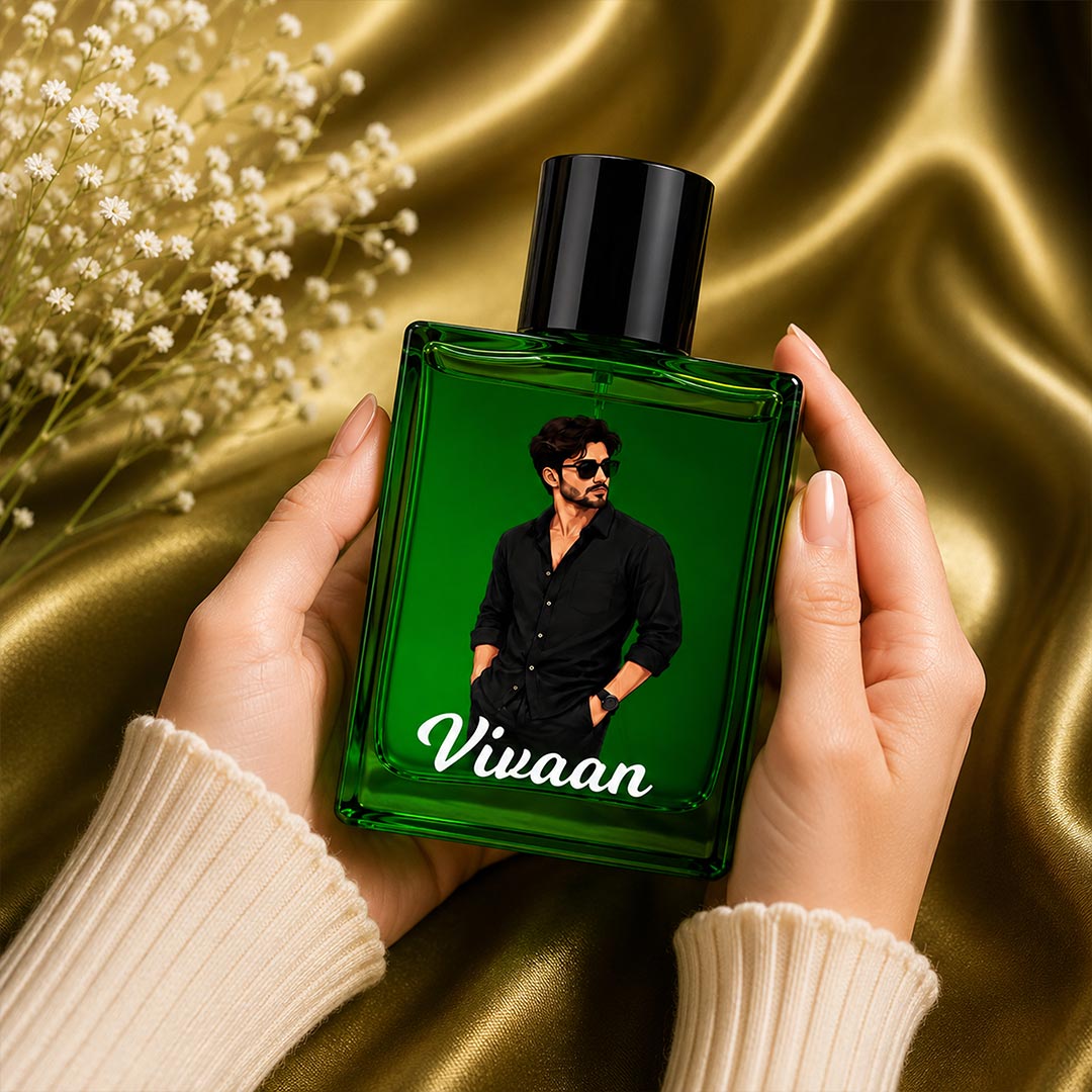 Personalized Park Avenue Eternity with Name & Photo | Premium Eau De Parfum Gift for Him | Love Craft Gifts™