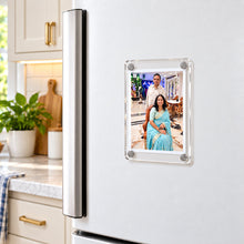 Personalized Photo Fridge Magnet Frame | Custom Picture & Name Keepsake | Love Craft Gifts™