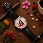 Personalized Sister Photo Analog Watch | Happy Raksha Bandhan Customized Wrist Watch | Love Craft Gifts™