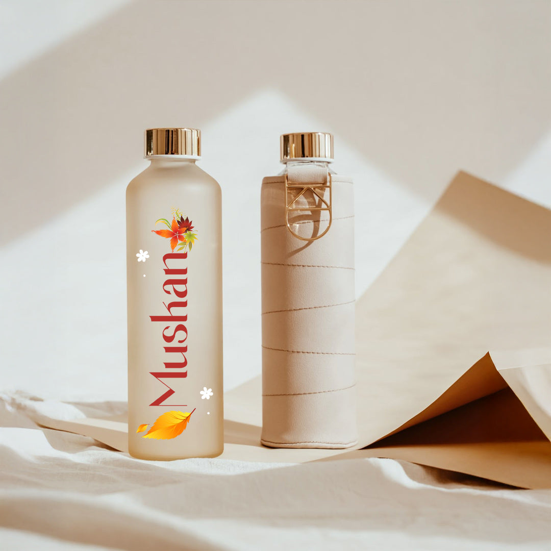 Personalized Temperature Display Water Bottle | Temperature Water Bottle | Love Craft Gifts