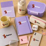 Personalized UV Ink Transfer Name Labels with Iron Man Design | Custom Sticker Sheet (12 Stickers) | Love Craft Gifts™