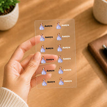 Personalized UV Ink Transfer Sofia Name Stickers (12 Stickers) | Custom Name Labels for Water Bottles, Lunch Boxes, Laptops, Mobile Cases & Everyday Essentials | Love Craft Gifts™