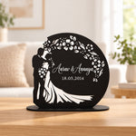 Personalized Wedding Couple Silhouette Table Stand 8x8″ | Love Craft Gifts™Personalized Wedding Couple Silhouette Table Stand 8x8″ | Love Craft Gifts™