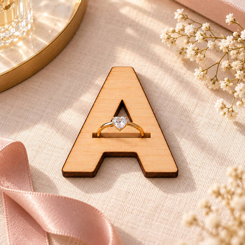 Personalized Wedding Ring Stand for Couples | Love Craft Gifts™