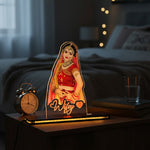 Personalized Wifey Acrylic Photo Lamp (5×7 Inch) | Love Craft Gifts