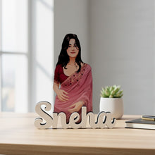 Personalized Cartoon Name Table Stand – 7×6"