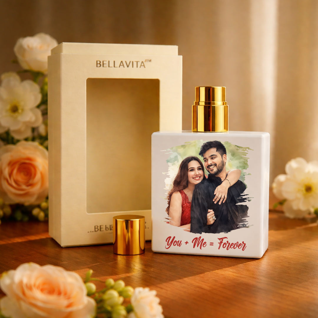 You + Me = Forever – Personalized Couple Perfume (100ml Eau De Parfum) | Love Craft Gifts