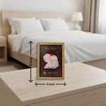 Personalized Spotify Wooden Couple Frame – Custom Photo & Song Code Plaque (6×8 Inch) | Love Craft Gifts