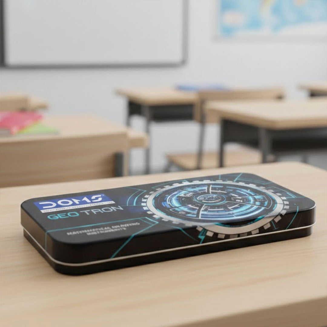 Personalized DOMS Geotron Geometry Box with Kid’s Name | Love Craft Gifts