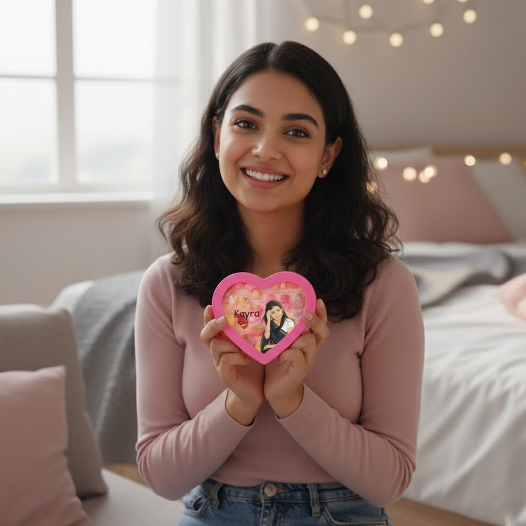 Personalized Heart Ring Box with Name & Image | Love Craft Gifts