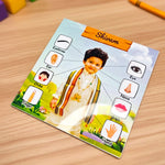 My First Learning Board – Personalized Body Parts Photo Chart (10×10″) | Love Craft Gifts