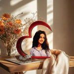 ❤️ Forever in My Heart – Personalized Acrylic Photo Frame (8.5×8.5 inch)