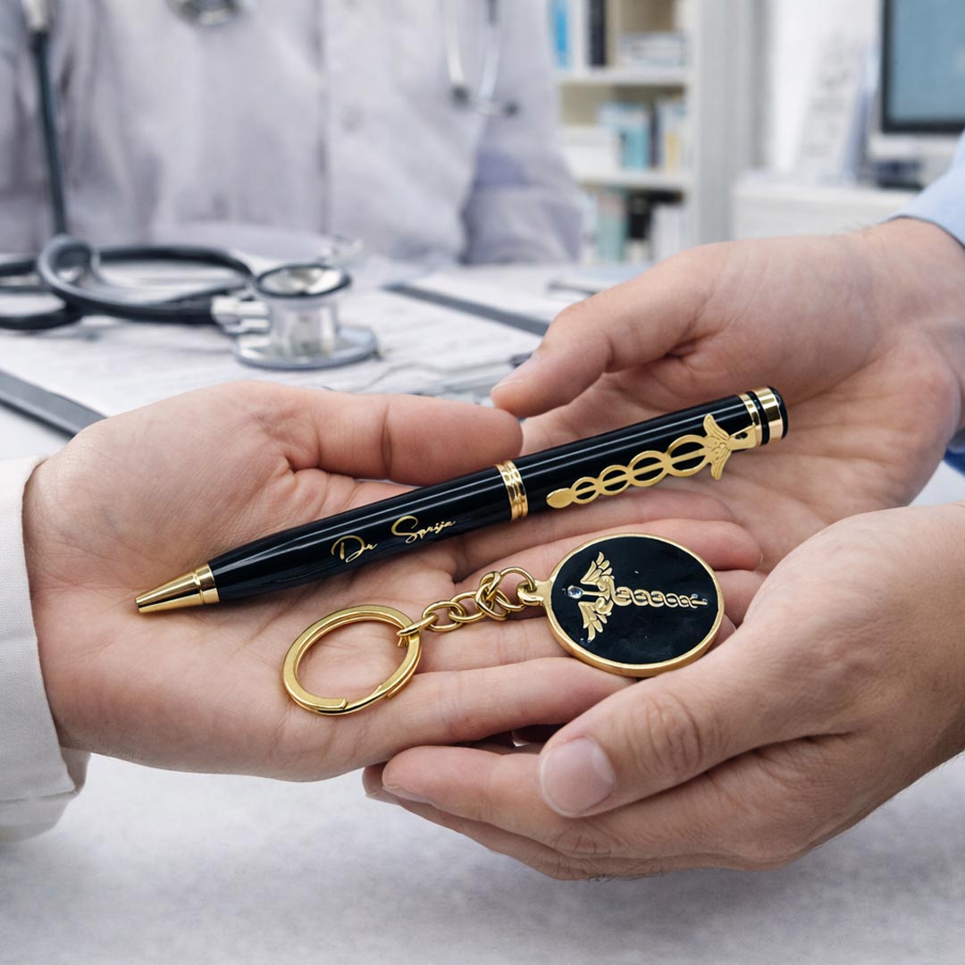 Personalized Doctor Pen & Keychain Gift Set | Love Craft Gifts
Product Subtitle